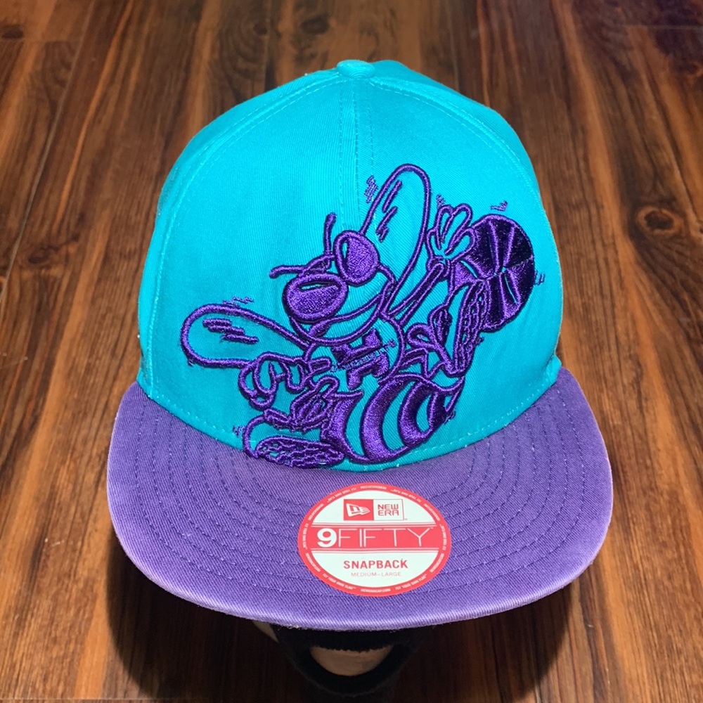 charlotte hornets new era hardwood classics hat
